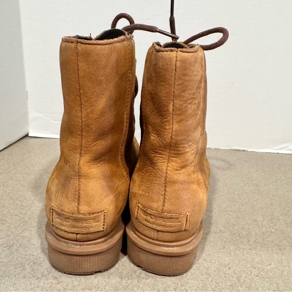 Sorel Women’s Phoenix Weather Lace Up Leather 8.5 Short Boots - Picture 7 of 12